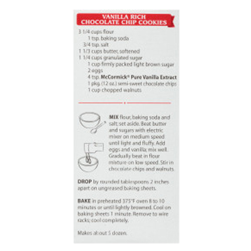 McCormick Pure Vanilla Extract 1oz