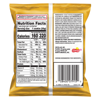 Grandma's Peanut Butter Cookies 2.5oz