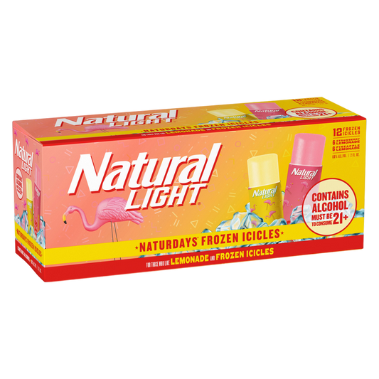 Natural Light Naturdays Frozen Icicles 12pk 2oz