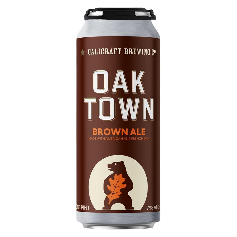 Calicraft Brewing Co. Oaktown Brown Ale 4pk 16oz