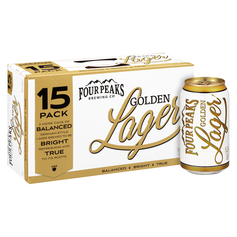 Four Peaks Golden Lager 15pk 12oz Can