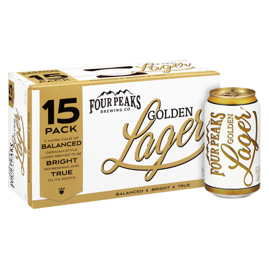 Four Peaks Golden Lager 15pk 12oz Can