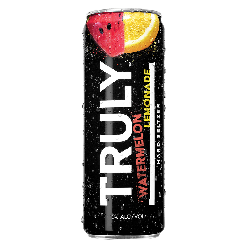 TRULY Watermelon Lemonade Hard Seltzer Single 12oz Can 5.0% ABV