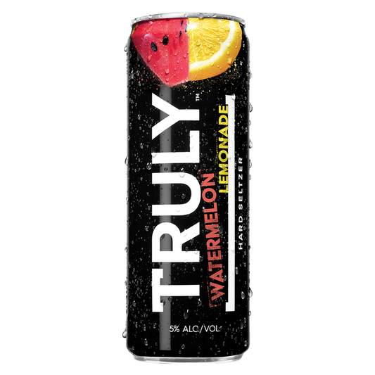 TRULY Watermelon Lemonade Hard Seltzer Single 12oz Can 5.0% ABV