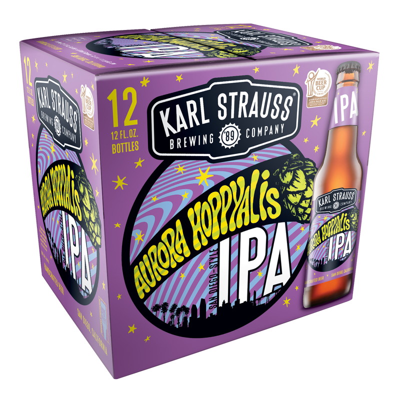 Karl Strauss Brewing Aurora Hoppyalis IPA 12pk 12oz Btl