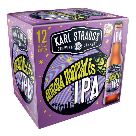 Karl Strauss Brewing Aurora Hoppyalis IPA 12pk 12oz Btl