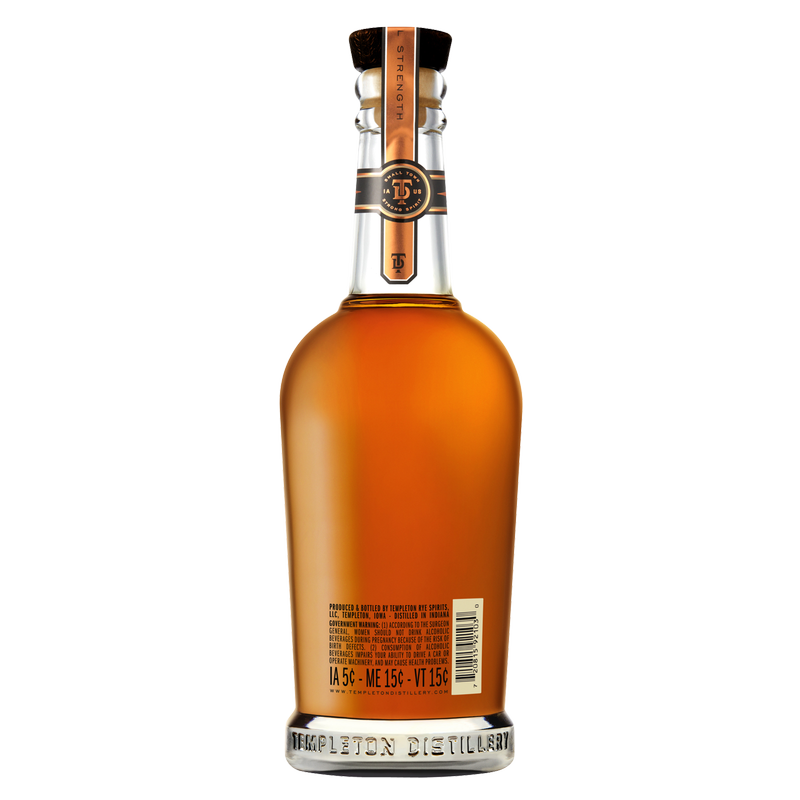 Templeton Rye Cask Strength 750ml