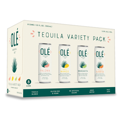Ole Tequila Variety Pack 8pk 5.2% ABV