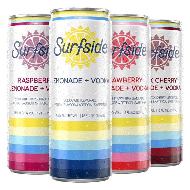 Surfside Lemonade Variety 8pk 12oz Can 4.5% ABV