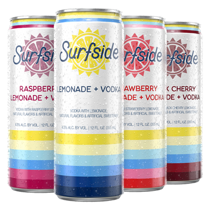 Surfside Lemonade Variety 8pk 12oz Can 4.5% ABV