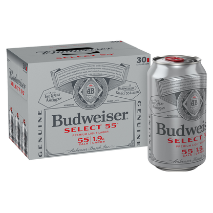 Budweiser Select 55 30pk 12oz Can