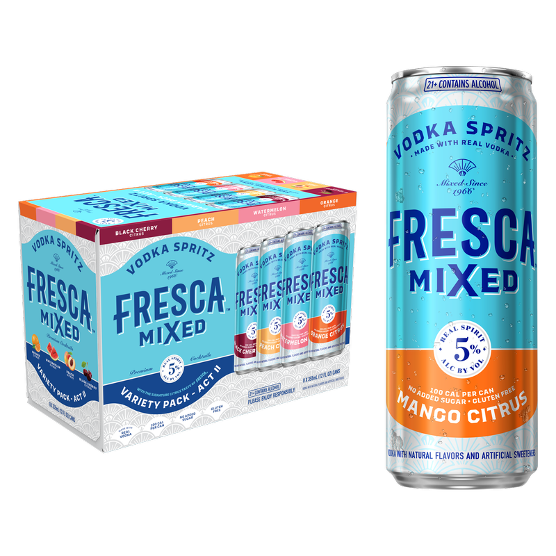 Fresca Mixed Vodka Spritz Variety Act II 8pk 12oz Can 5.0% ABV