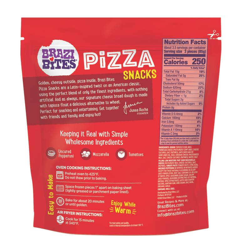 Brazi Bites Pepperoni Pizza Snacks 10oz