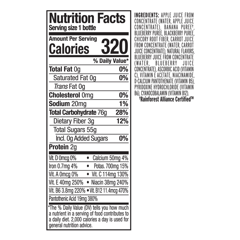 Naked Juice Blue Machine Smoothie 15.2oz Btl