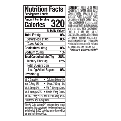 Naked Juice Blue Machine Smoothie 15.2oz Btl