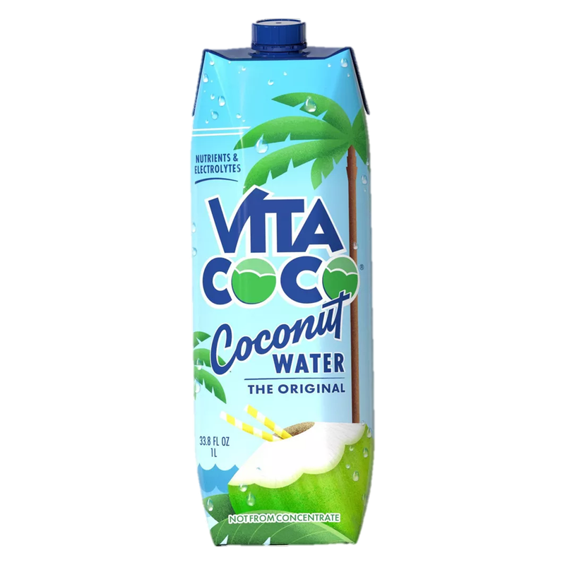 Vita Coco Pure Coconut Water 4pk 1L Ctn- XL