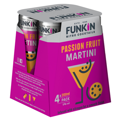 Funkin Passion Fruit 4pk 200ml (10 Proof)