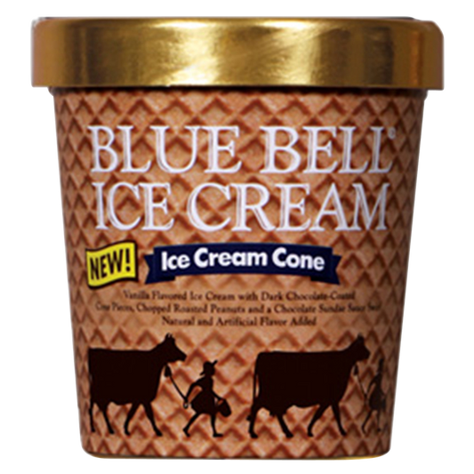 Blue Bell Ice Cream Cone Pint