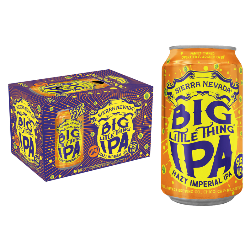 Sierra Nevada Big Little Thing Imperial IPA 6pk 12oz Can 9.0% ABV