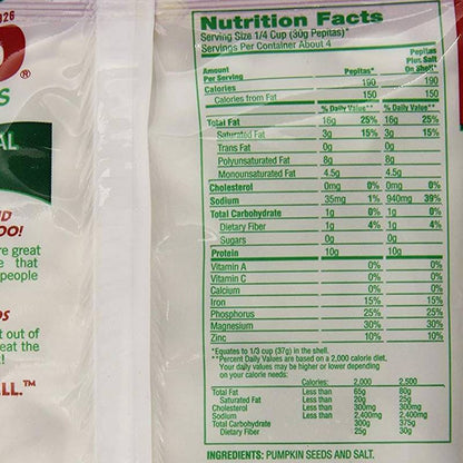 David's Pumpkin Seeds 5oz