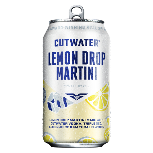 Cutwater Lemon Drop Vodka Martini Single 12oz Can 11% ABV