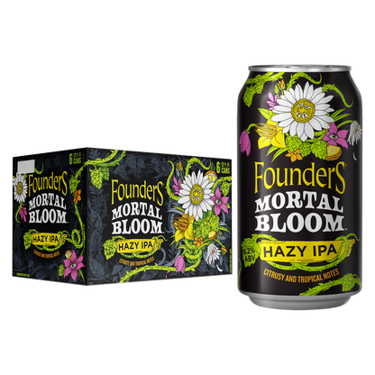 Founders Mortal Bloom 6pk 12oz Can 6.2% ABV