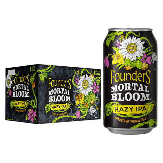 Founders Mortal Bloom 6pk 12oz Can 6.2% ABV