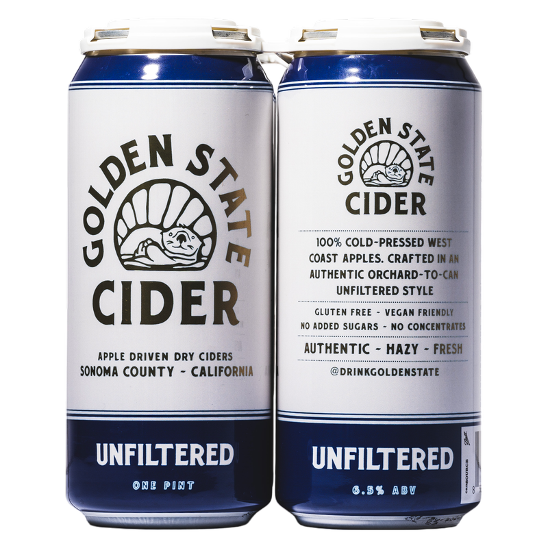 Golden State Cider Unfiltered (4PKC 16OZ) (4PKC 16 OZ)