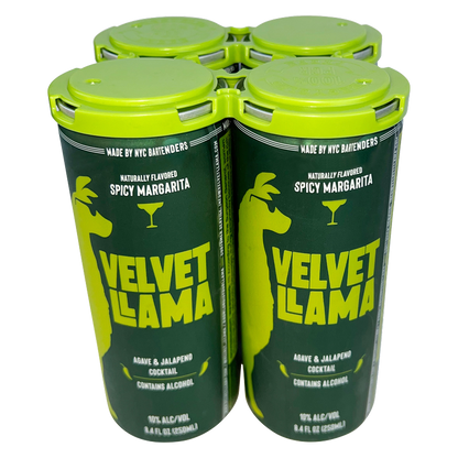 Velvet Llama Spicy Margarita 4pk 8.4oz (20 Proof)