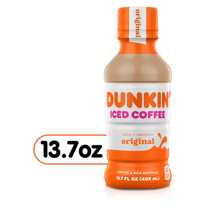 Dunkin' Original Iced Coffee 13.7oz Btl